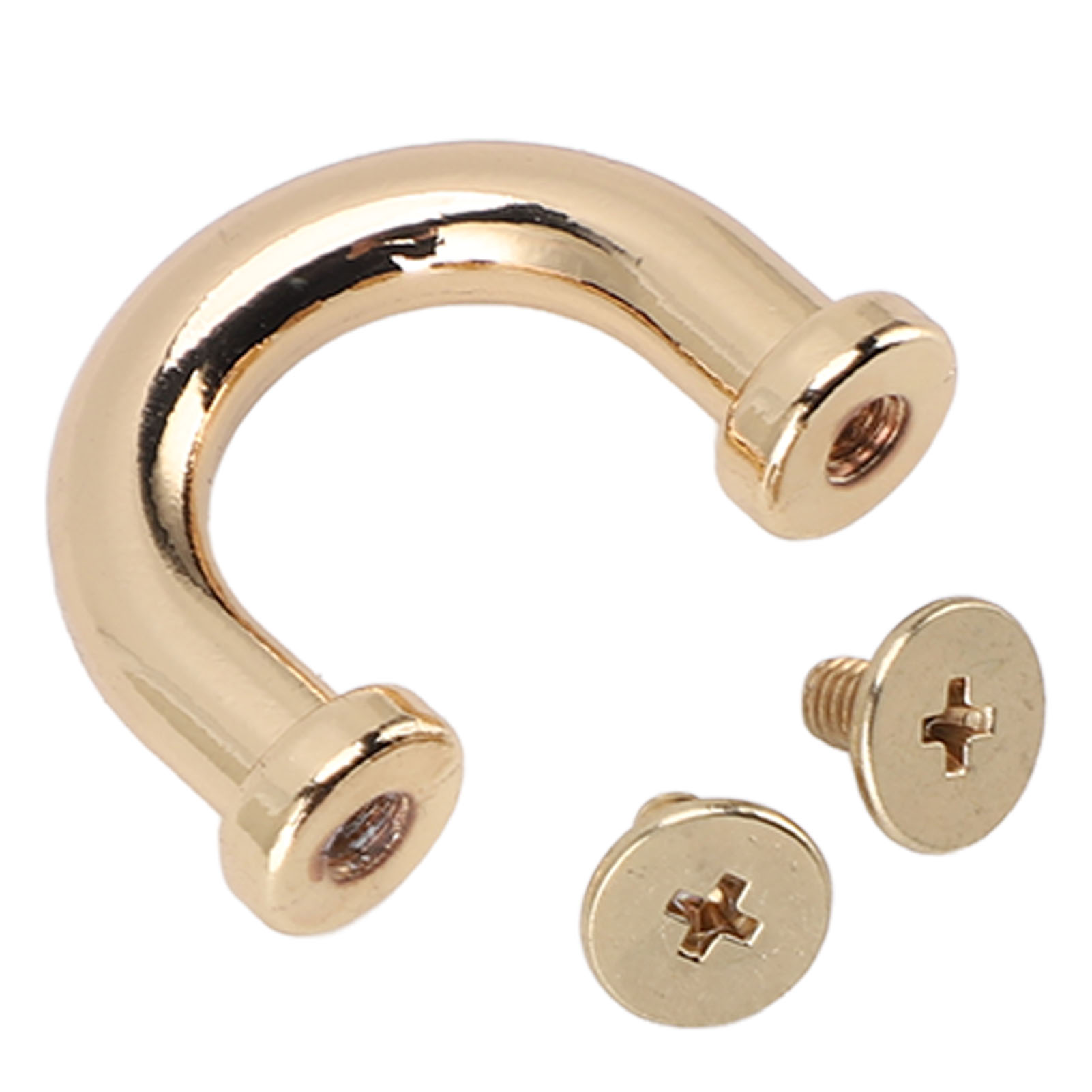 10er-set Taschenbogen-brücken-u-förmige Metall-d-ring-verbinder-schnallen-schäkel Für Handtaschen, Halsketten, Schultertaschen, Gold