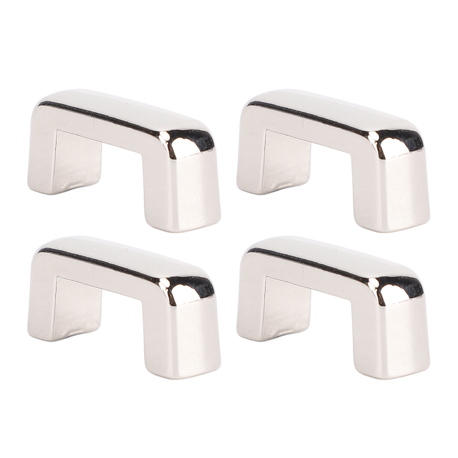 12 Sets U-ring-verbinderschnallen 13,5 X 7 X 7 Mm, Silberne Bogenbrückenschnallen, 5,5 Mm Gekreuzte Eisenschrauben Für Geldbörsen, Bastelarbeiten Und Handtaschen