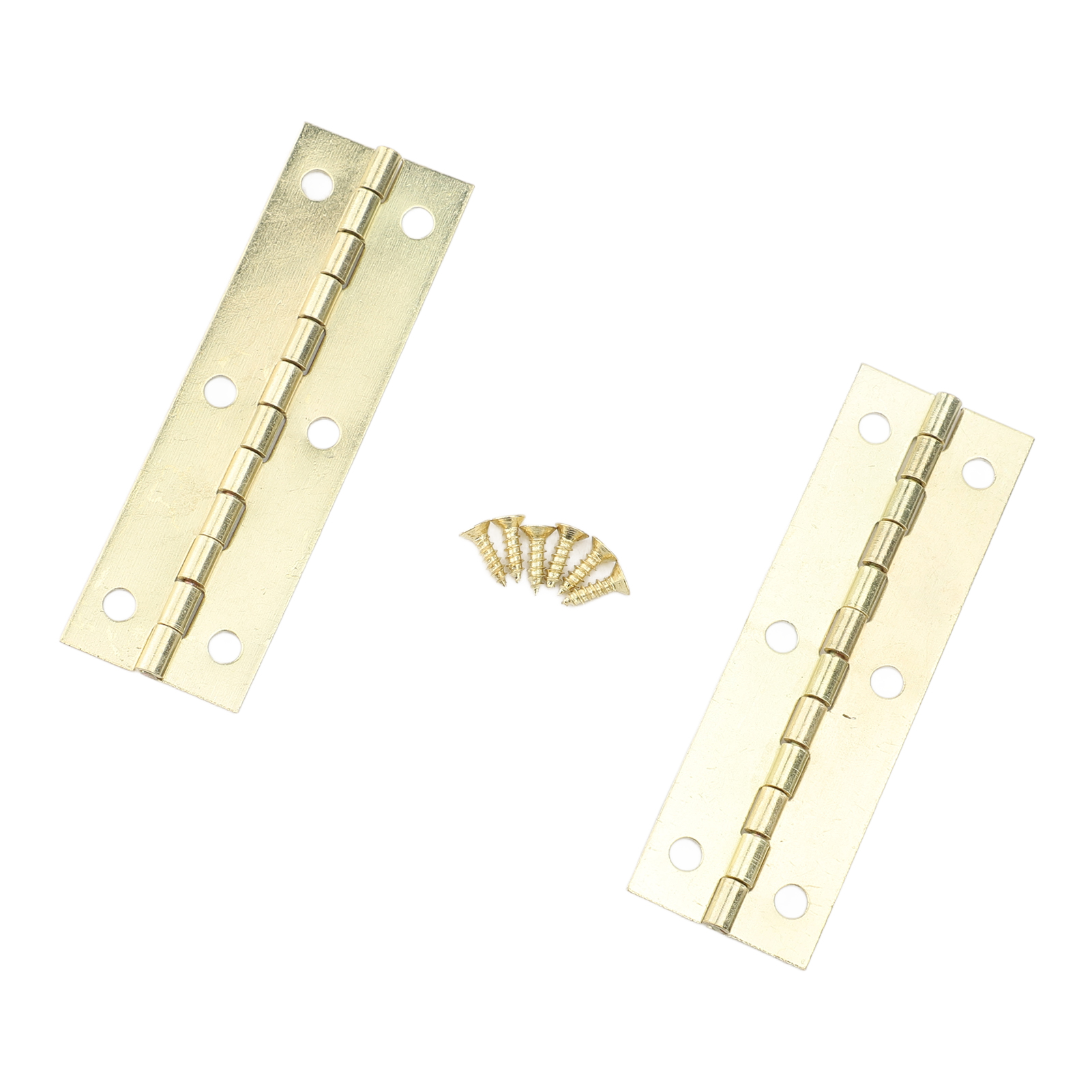 20er Set Rückwärts-klappscharnier Aus Eisen, Retro-klappscharnier Für Schrankmöbel, 75 X 25 Mm, Gelb