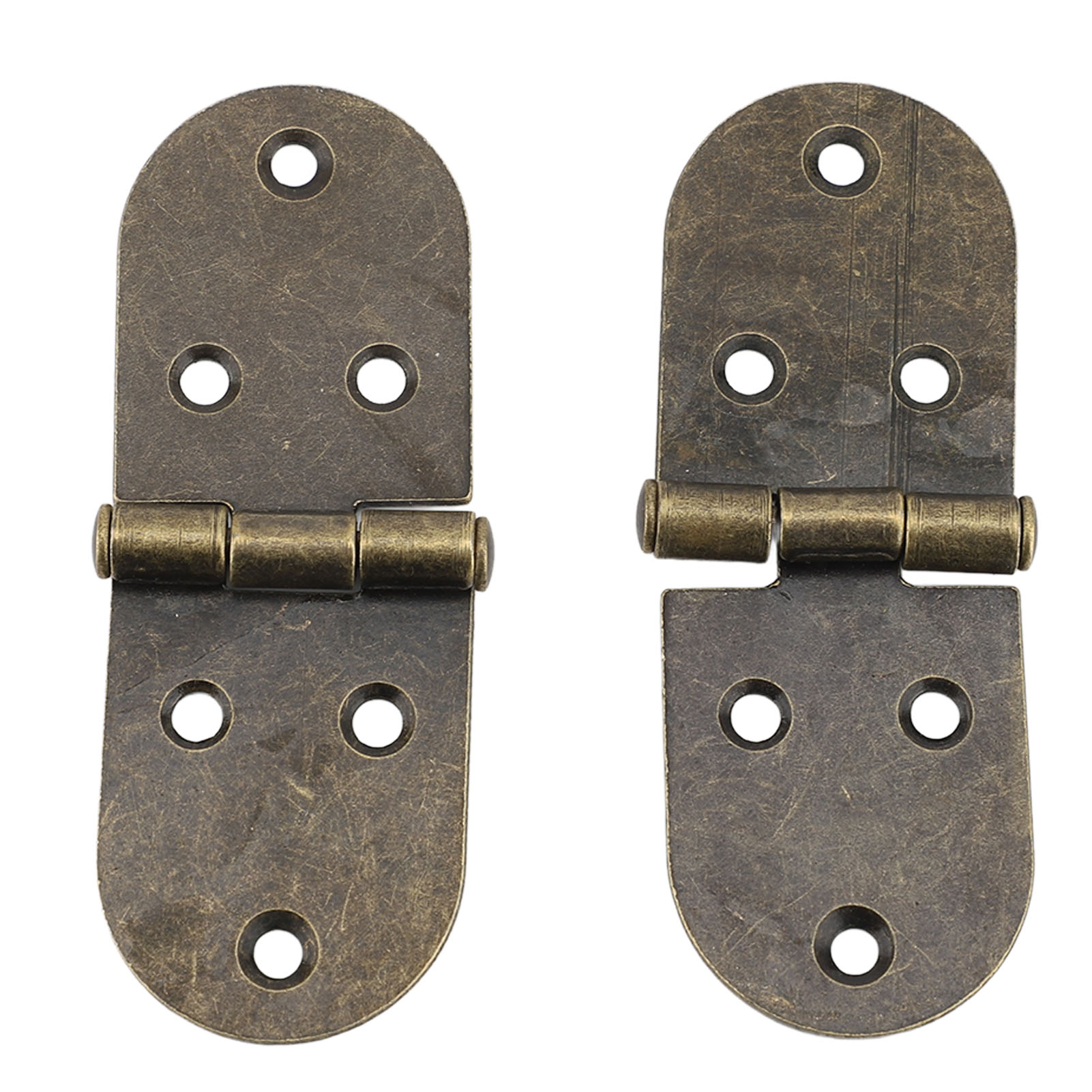 10 Sets 180°-klappscharniere Mit Abgerundeten Kanten, Robuste Retro-klappscharniere Für Nähmaschinen, Tische, Möbel Und Türen