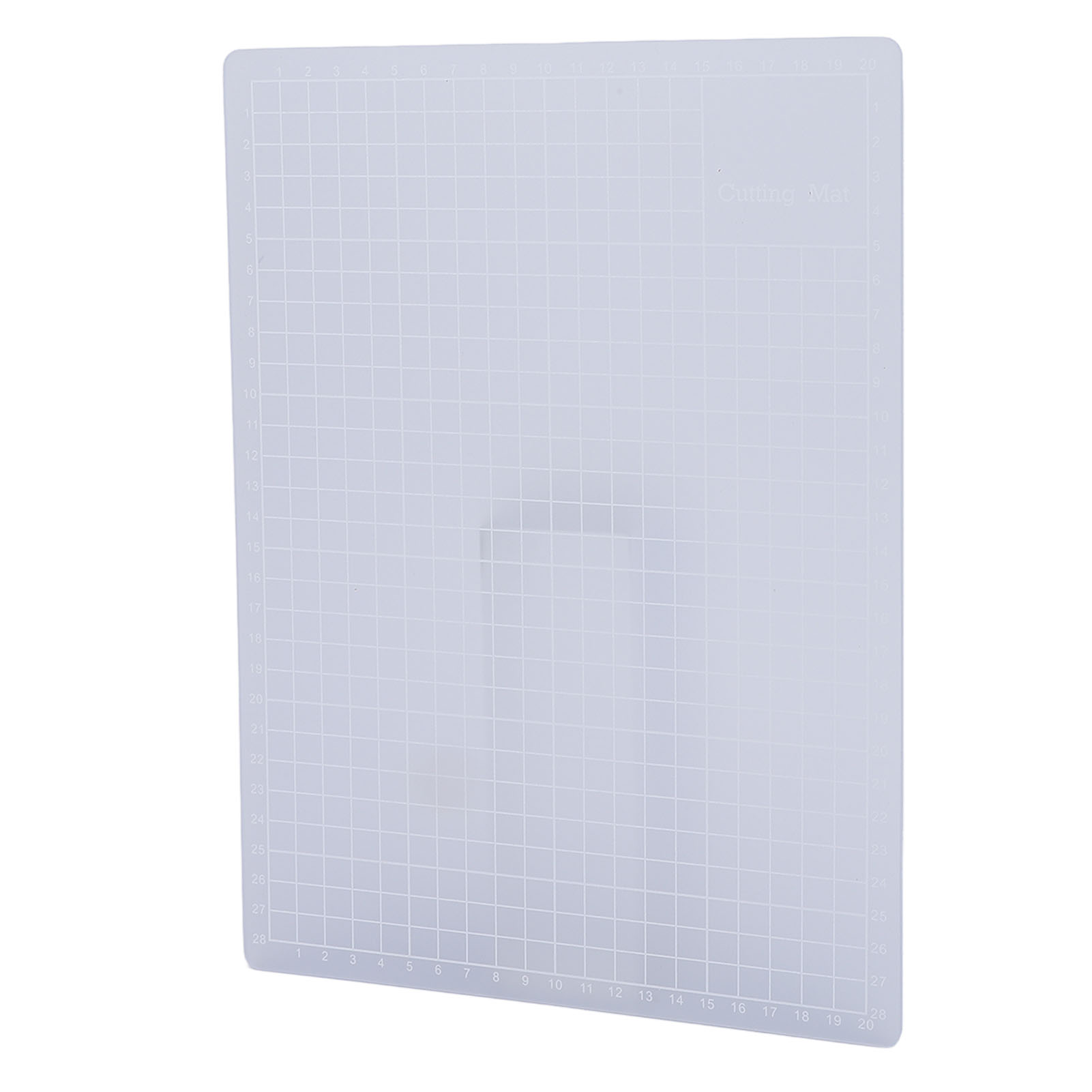 Transparente Schneidematte Aus Pvc-verbundmaterial, Vielseitig Einsetzbar, Rutschfest, Zum Basteln, Schreiben Und Malen Im A4-format