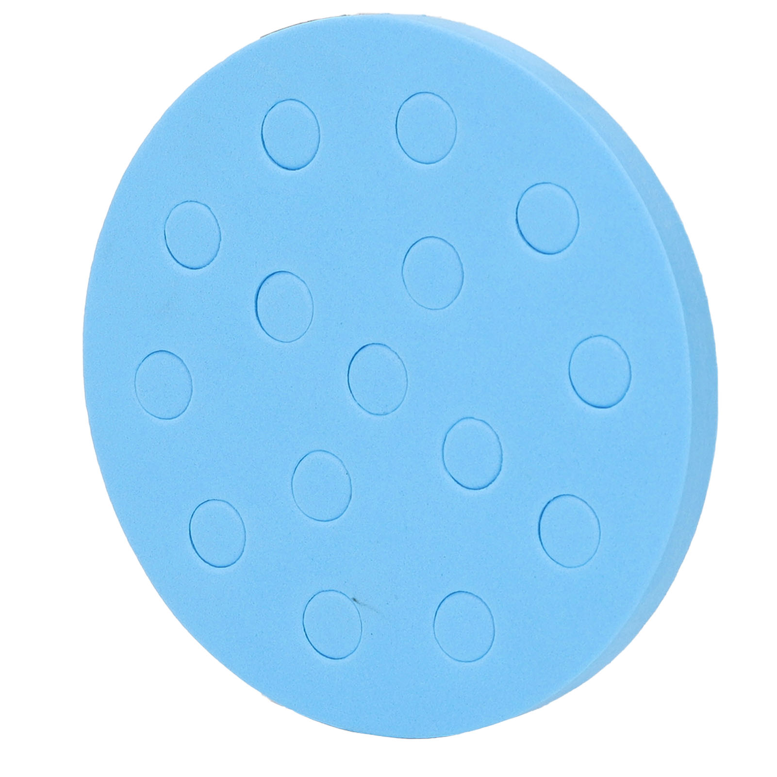 20-teiliges Schaumstoff-reagenzglasgestell, Leuchtende Farben, Flexibel, Abwaschbar, Wiederverwendbar, Für Laborzwecke, Blauer Kreis, 15 Löcher Für 1,5-ml-reagenzgläser