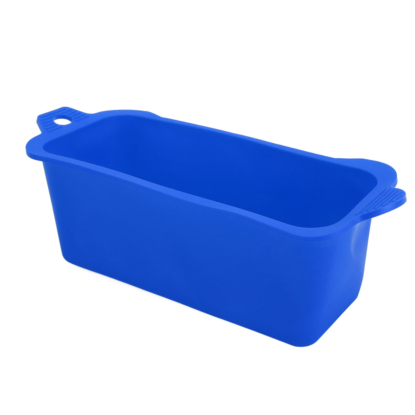 Wiederverwendbarer, Auslaufsicherer Silikon-fettauffangbehälter Für Grill Und Camping, Blau