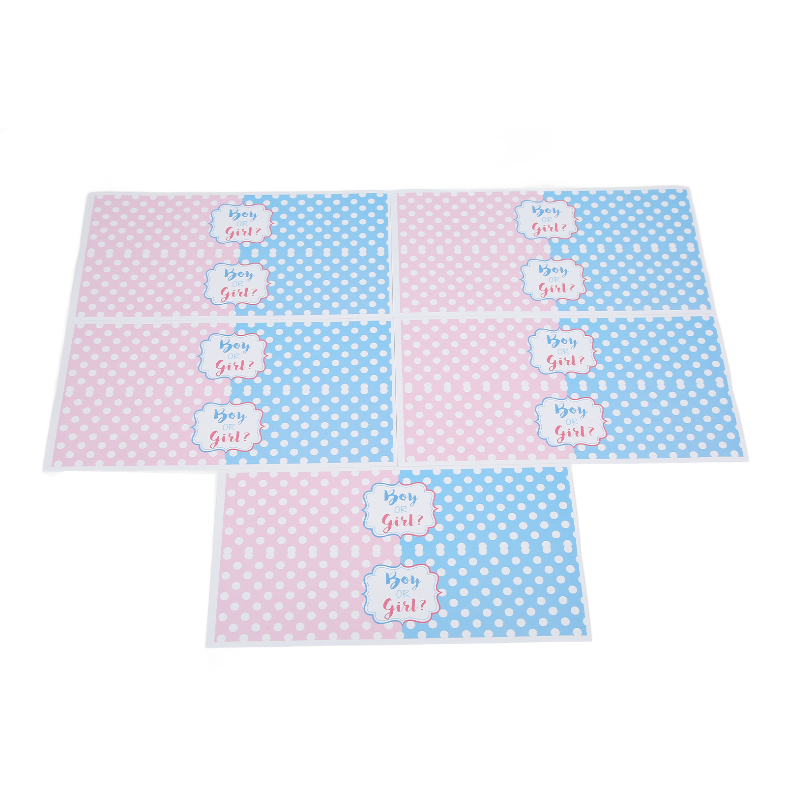 5er-pack Selbstklebende Wasserflaschenetiketten, Blau Und Rosa, Jungen- Oder Mädchen-flaschenetiketten, Individuelle Flaschenetiketten Für Schüler Und Partys