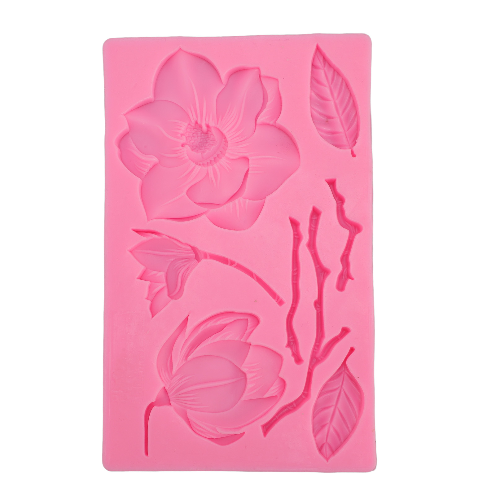 3d-blumenformer Aus Silikon Für Harz, Kerzenwachs, Ton, Schokolade, Bastelarbeiten Und Tortendekoration