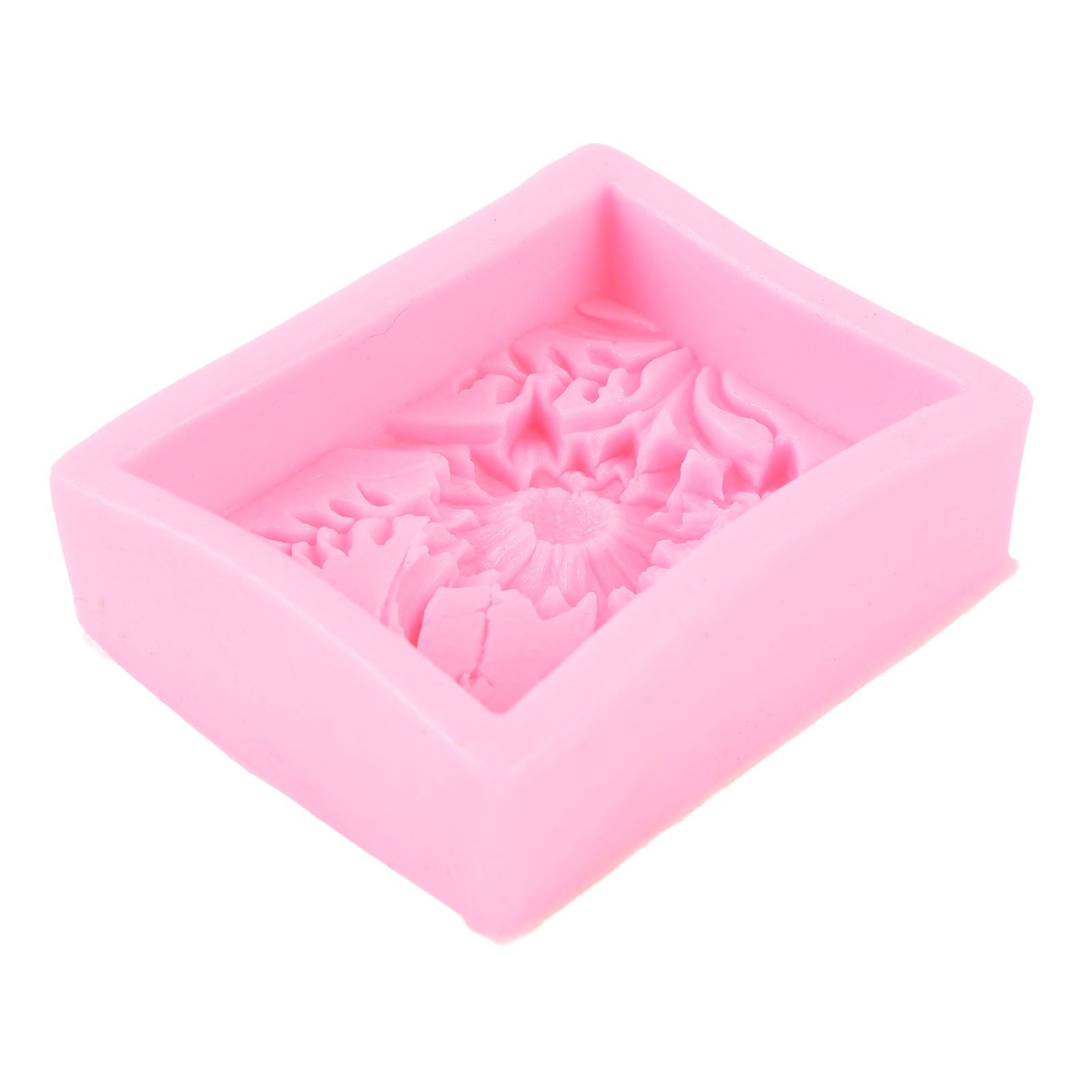 Silikon-blumenformer Mit Sonnenblumenmotiv Für Fondant, Schokoladenkuchen, Kerzen Und Bastelarbeiten