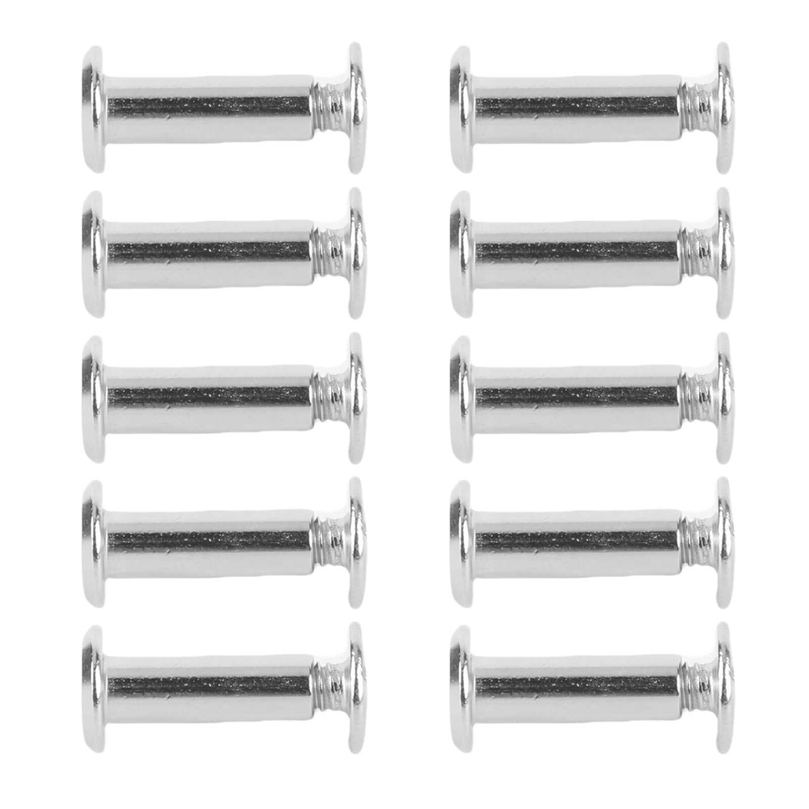 50 Sets Nieten Und Schrauben M4 5x15x9,5mm Edelstahl Flachrundkopf-nietbolzen-set Zum Verbinden Und Dekorieren