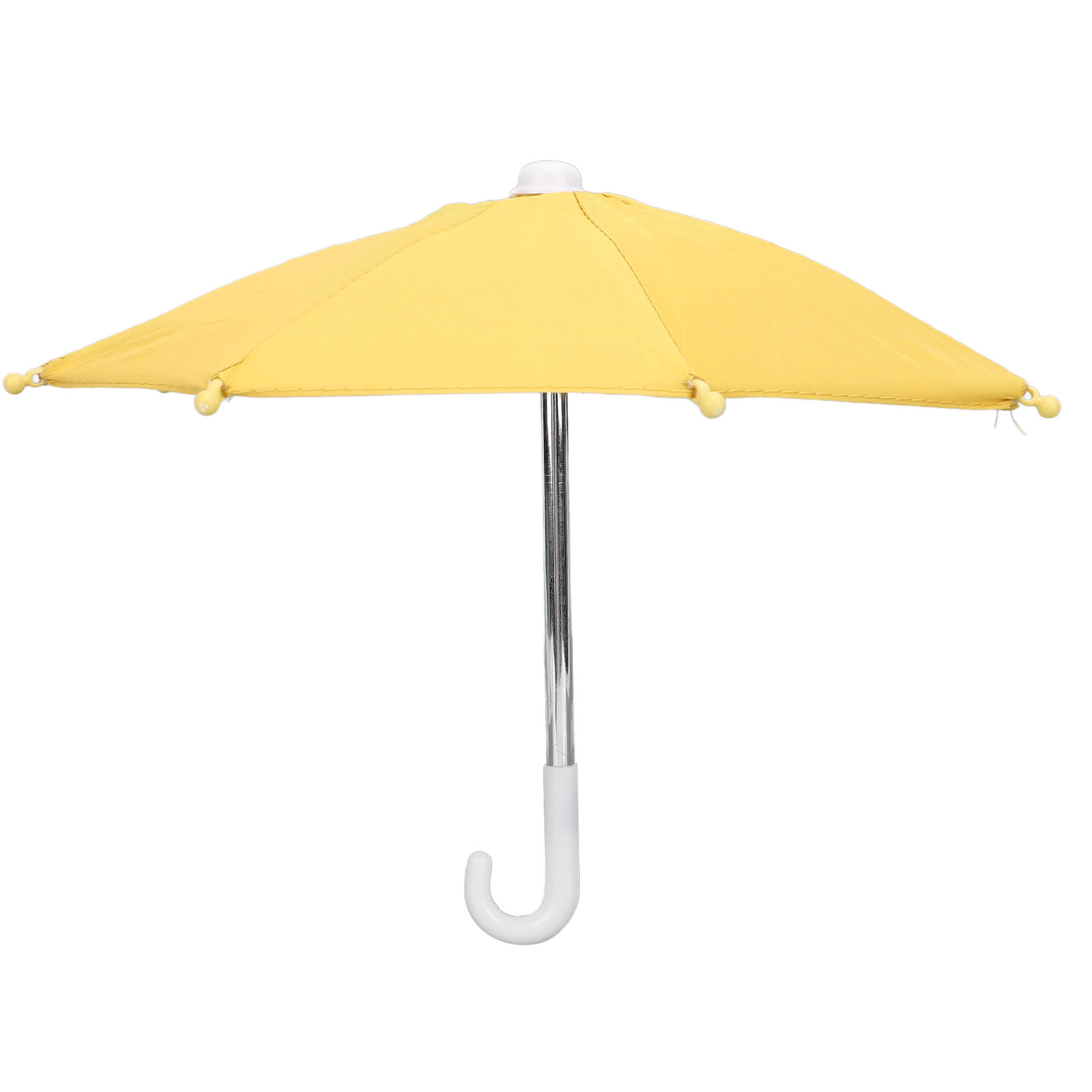 Handy-sonnenschirm, Niedlicher Tragbarer Handy-sonnenschirm Aus Pvc Und Metall, Sonnenschutzhülle Zum Angeln, Gelb