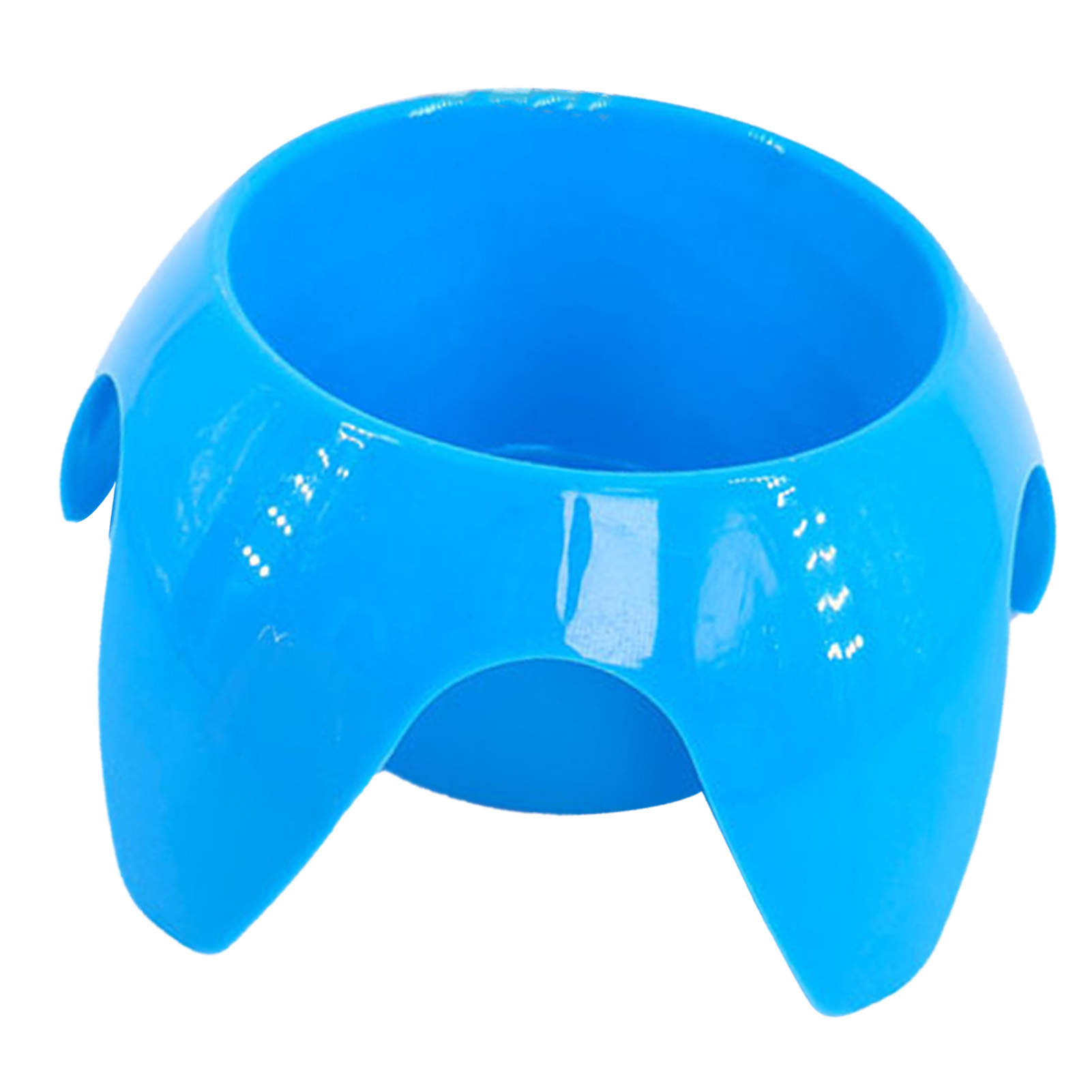 Multifunktionaler Strandbecherhalter Aus Kunststoff Für Snacks, Sonnenbrille Und Handy, Blau