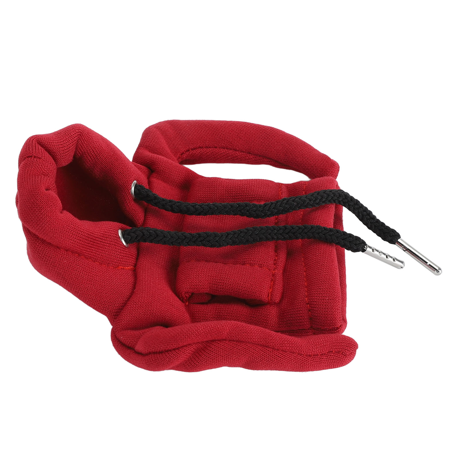 Roter Schaltknauf-hoodie Aus Elastischer, Modischer Baumwolle – Auto-innenausstattung