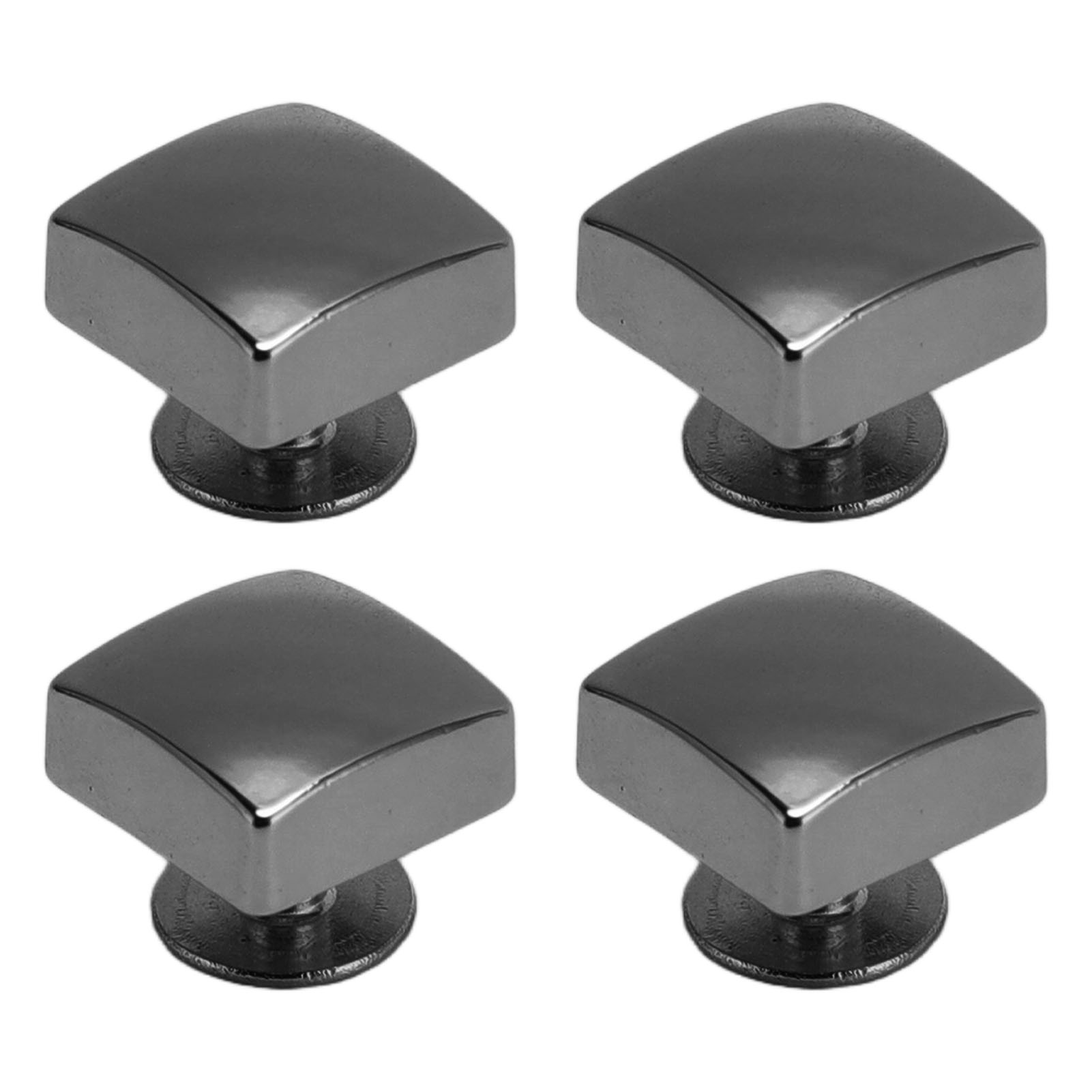 30 Sätze Fersennieten, 10 Mm Vierkantknöpfe Aus Zinklegierung Und 6 Mm Gekreuzte Eisenschrauben Für Schuhe Und Taschen, Gunmetal