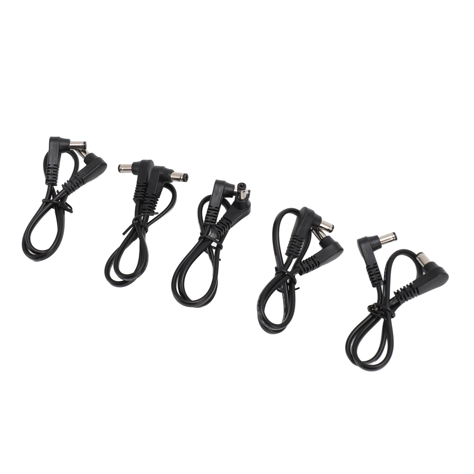 Stück Rechtwinkliges Gleichstromkabel 5,5 Mm X 2,1 Mm (90°-winkelstecker Auf Stecker) Für Cctv-überwachungskameras Und Led-leuchten, 28 Cm (11 Zoll)