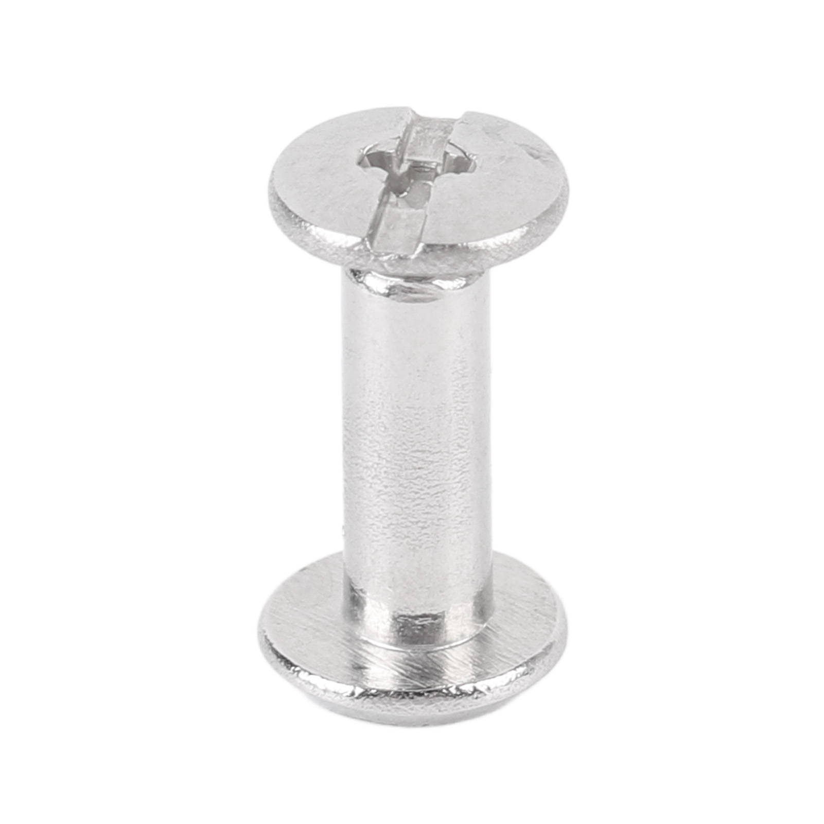 100er-set Schraubnieten M2 Aus Hochfestem Edelstahl Mit Rundem Flachkopf, 3 X 8 X 6 Mm / 0,12 X 0,31 X 0,24 Zoll