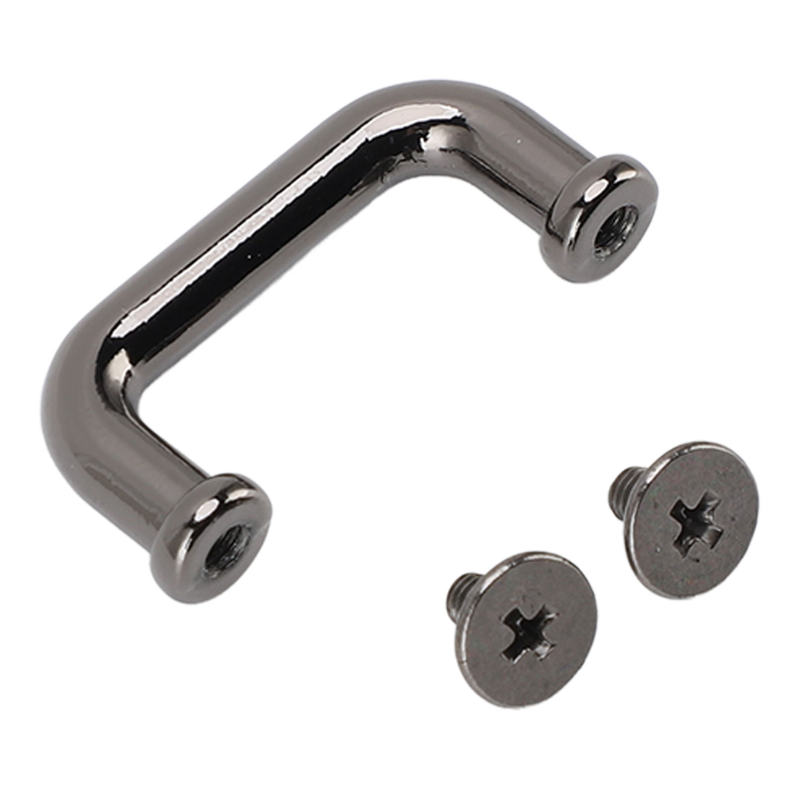 20 Sets Bogenbrückenschnalle 21x10,5x7mm Metall Galvanisiert D-ring-schnalle Kettenriemenverbinder Für Handtaschen Und Taschen Silber Schwarz