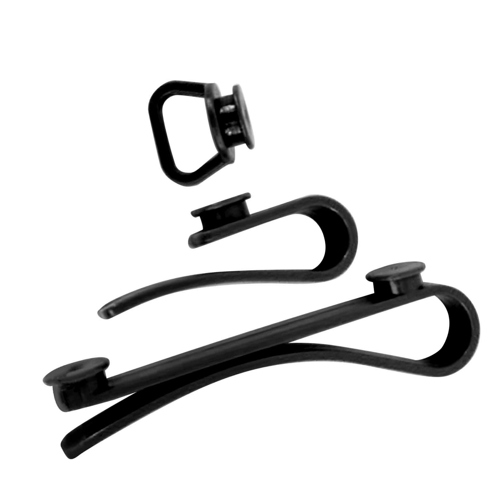 Stück Strandtaschen-einsatzhaken In 3 Größen (s, M, L), Passend Für Schlüsselanhänger, Sonnenbrille, Handtuch, Geldbörse Und Kopfhörer, Schwarz