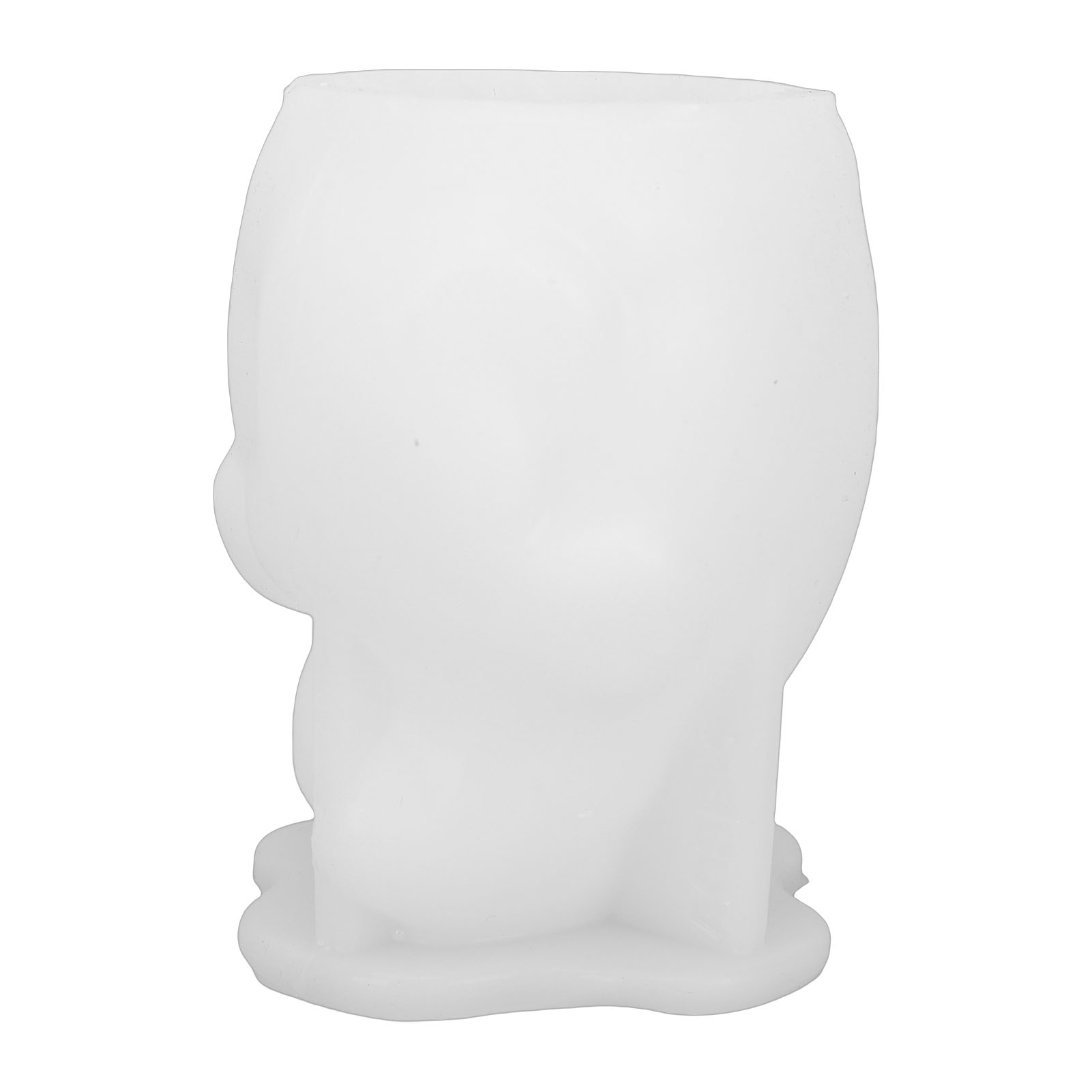 3d-hasenform-silikonform, Stereoskopische Bastelform Für Kerzen, Seife, Schokolade, Weihnachtsdekorationen, A08b-1, 10,3 X 8 X 7,8 Cm / 4,1 X 3,1 X 3,1 Zoll