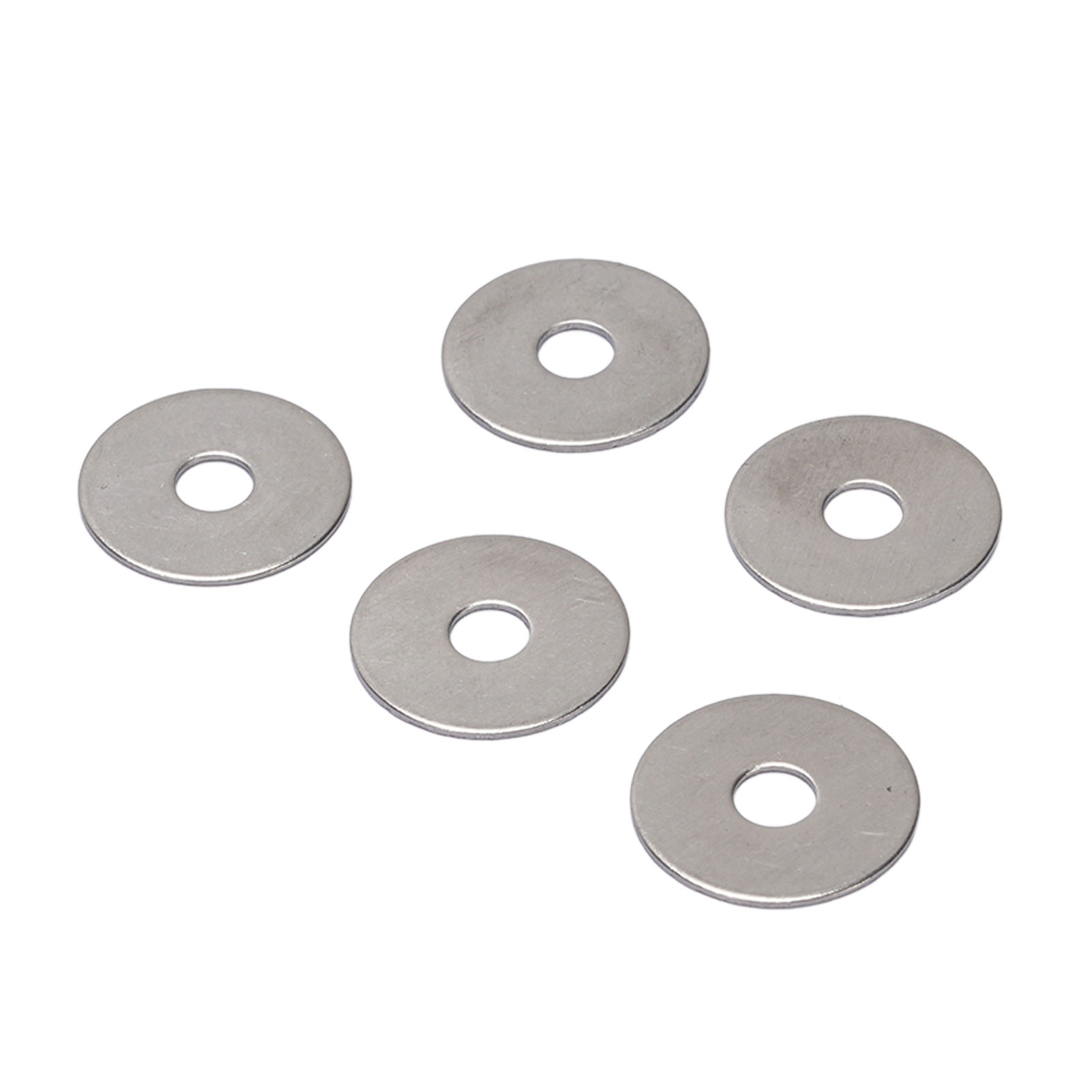 500-teiliges Set Flacher Unterlegscheiben 4x15x0,5 Mm, Hochfeste Unterlegscheiben Aus Edelstahl Für M3-schrauben Und -bolzen