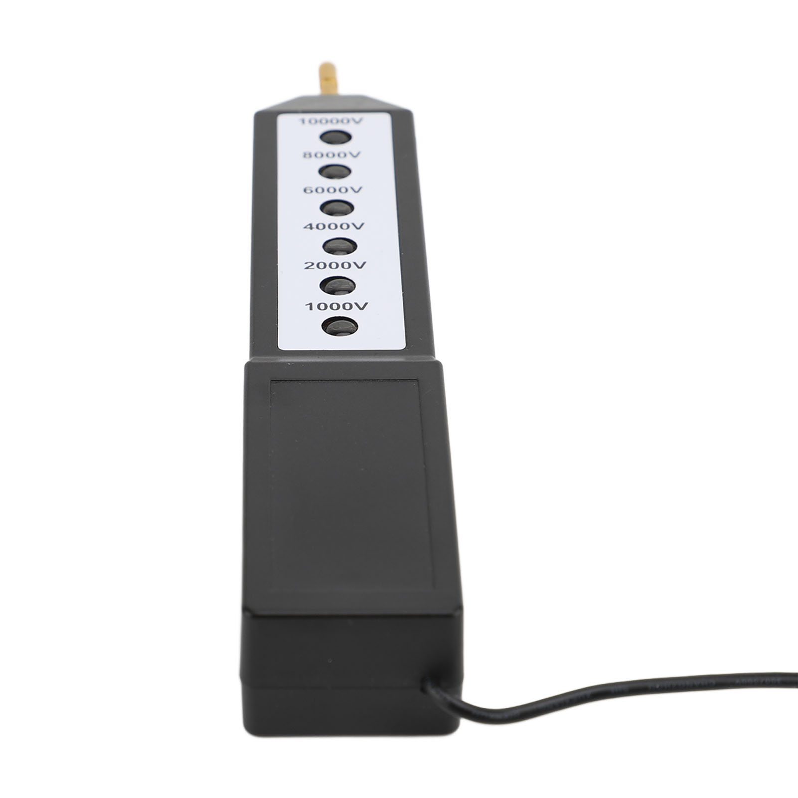 Elektrozaun-tester 1000–10000 V, Weitbereichs-voltmeter, Wasserdicht, Fehlersucher Mit 6 Kontrollleuchten