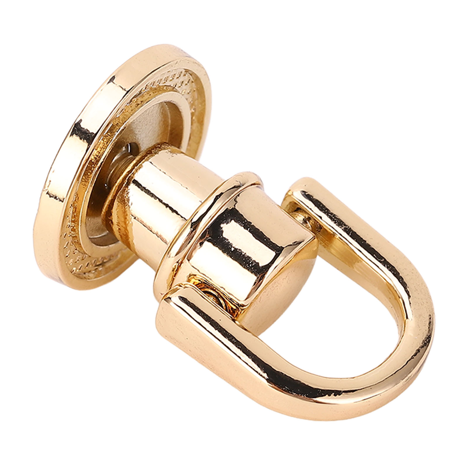 20 Stück D-ring-nieten Aus Zinklegierung Mit Kugelkopf, Drehbar, Für Handtaschen, Rucksäcke Und Haustierhalsbänder, Gold