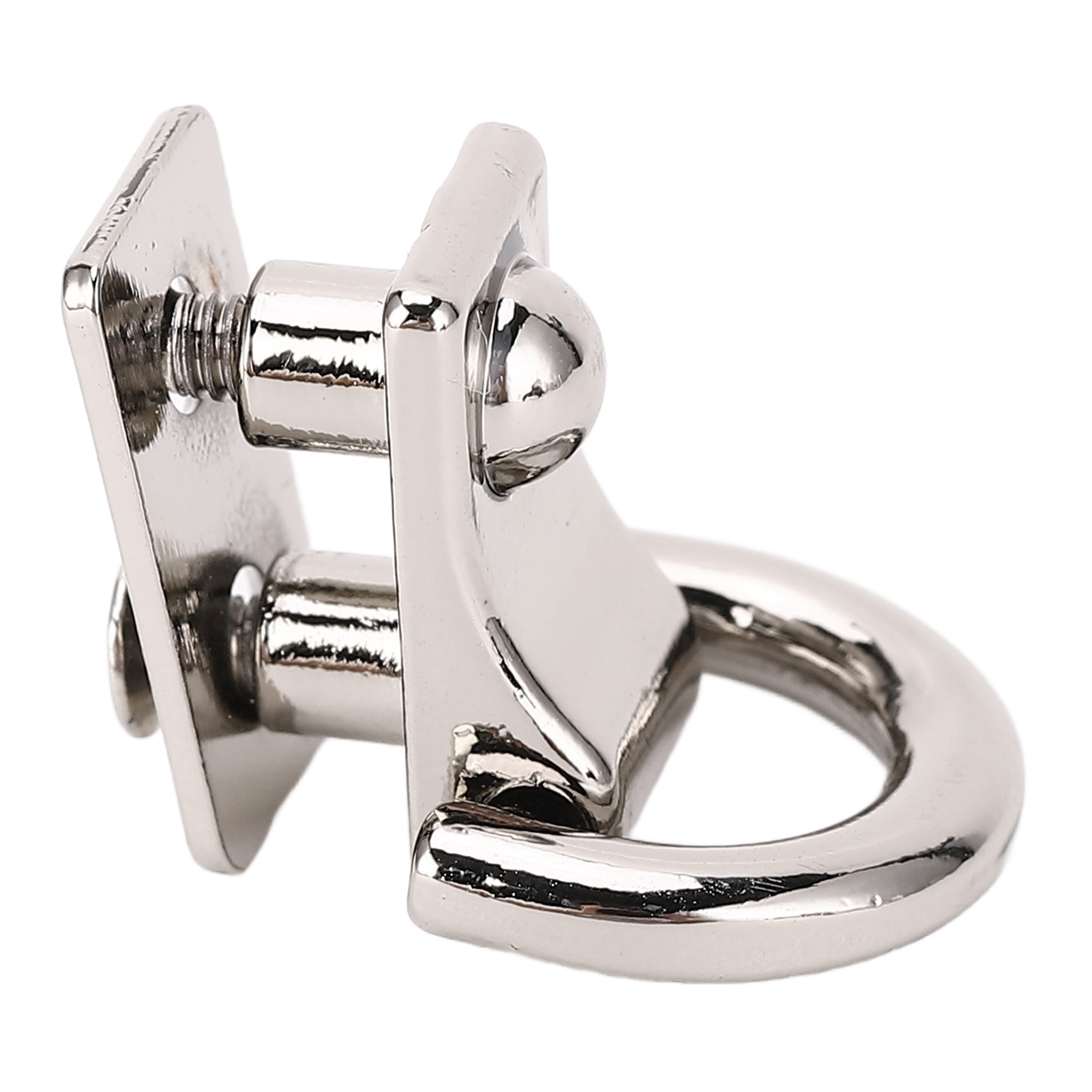 20 Stück D-ring-nieten 15 X 8,5 Mm Aus Zinklegierung, Eisen, D-ring-schraube Für Handtaschen, Rucksäcke, Haustierhalsbänder, Lederjacken, Silber