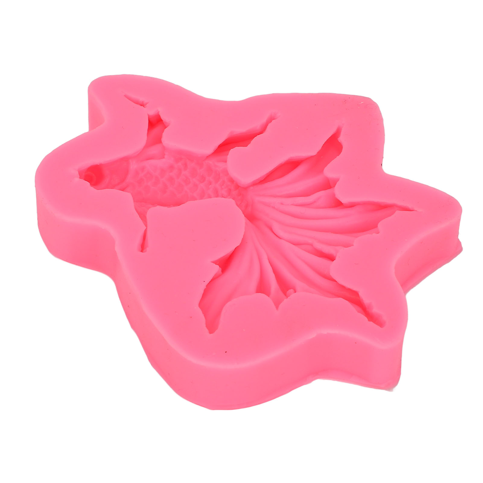 Koi-fisch-silikonform Für Fondant, Naturgetreue Form, Antihaftbeschichtet, Für Kuchendekoration Und Bastelarbeiten
