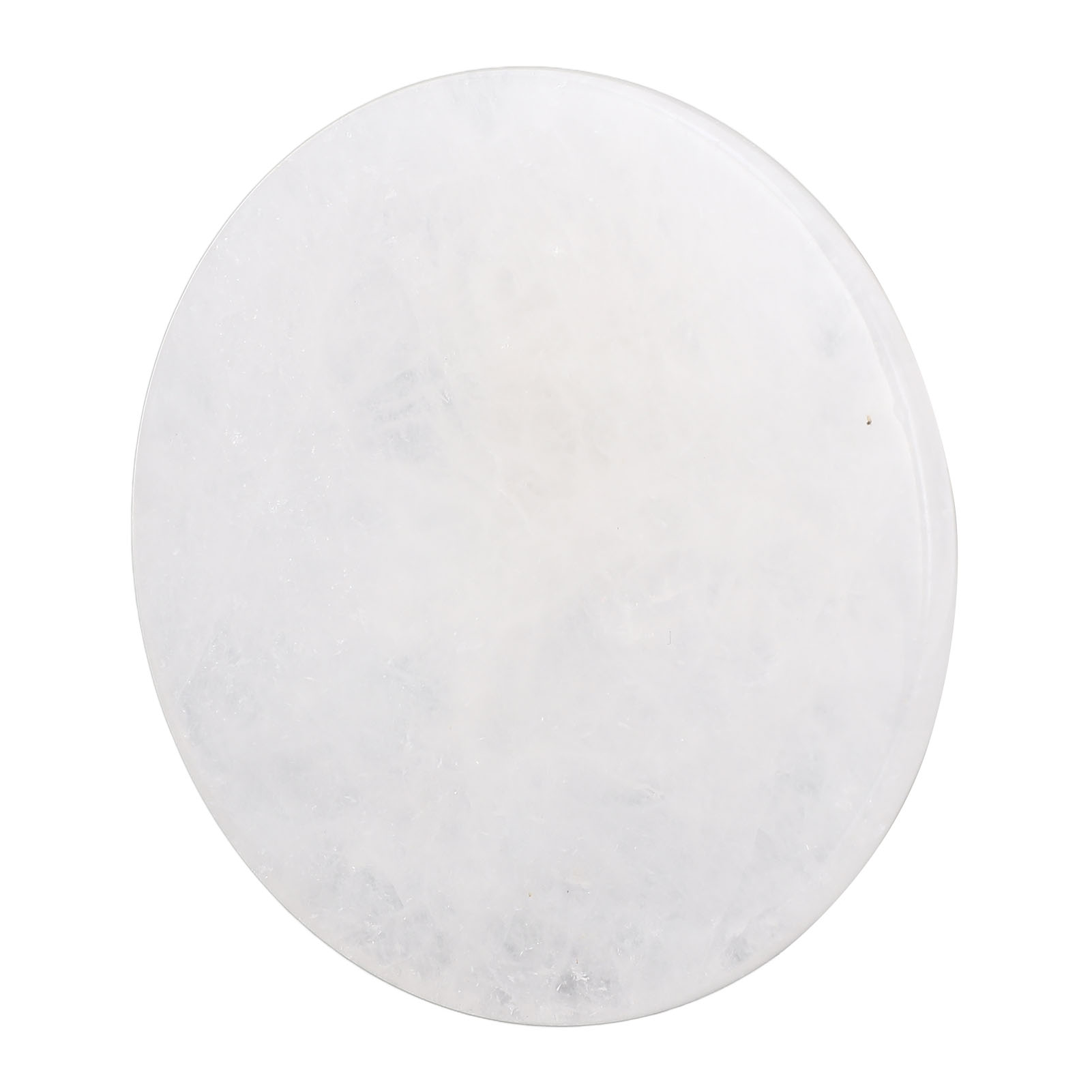 Kristall-untersetzer Mit Einzigartigem Muster, Elegant, Dekorativ, Hitzebeständig, Quarz-tassenmatte Für Küche, Bar, Restaurant, Weißer Kristall