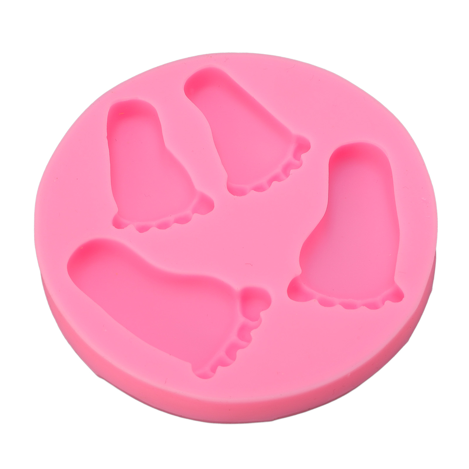 3d-babyfuß-form, Silikon-antihaft-backform In Babyfußform Für Fondant, Schokolade, Süßigkeiten, Desserts