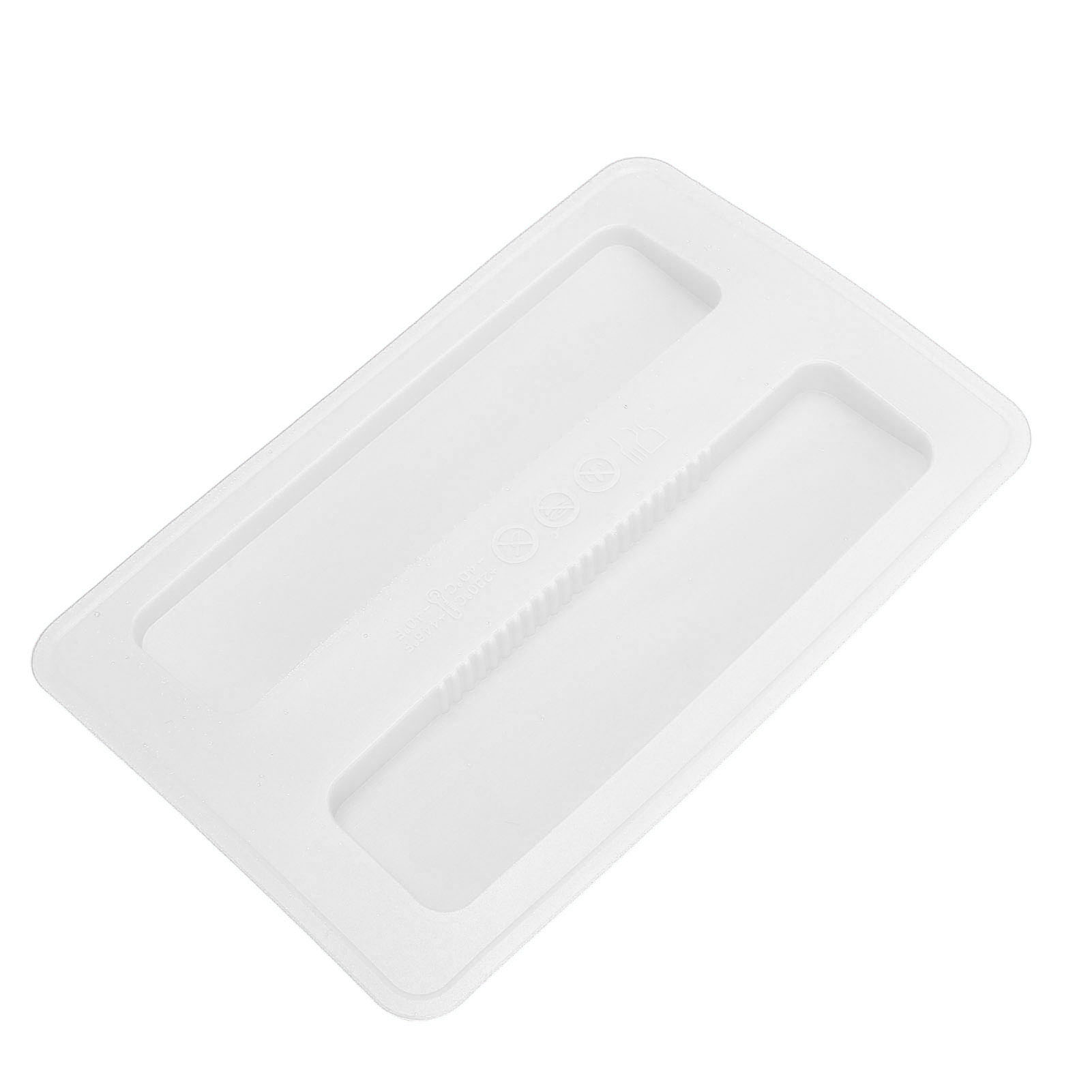 Silikon-toasterabdeckung 15,8 X 10,4 X 1,2 Cm, Weich, Flexibel, Wiederverwendbar, Für Brotbackautomaten, Weiß