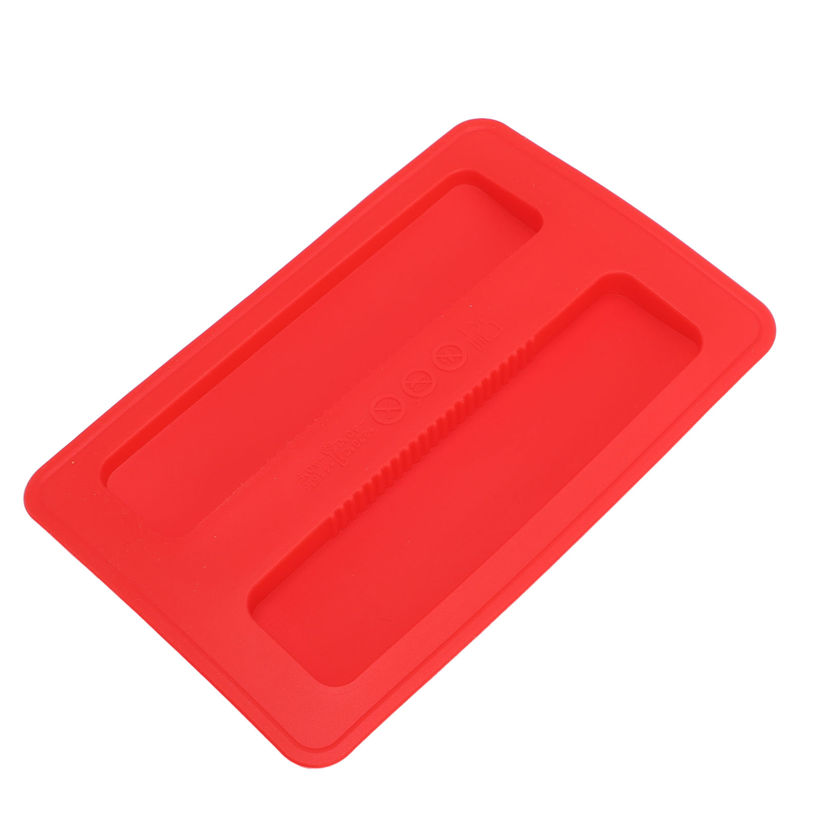 Silikon-toasterabdeckung 15,8 X 10,4 X 1,2 Cm, Weich, Flexibel, Wiederverwendbar, Brotbackautomatendeckel Für Zuhause, Rot