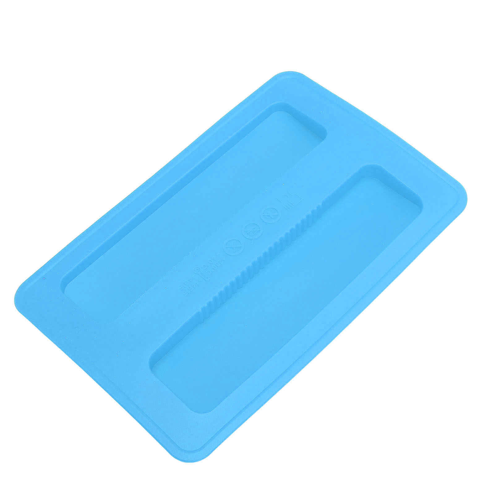 Silikon-toasterabdeckung 15,8 X 10,4 X 1,2 Cm, Weich, Flexibel, Wiederverwendbar, Brotbackautomatendeckel Für Zuhause, Blau