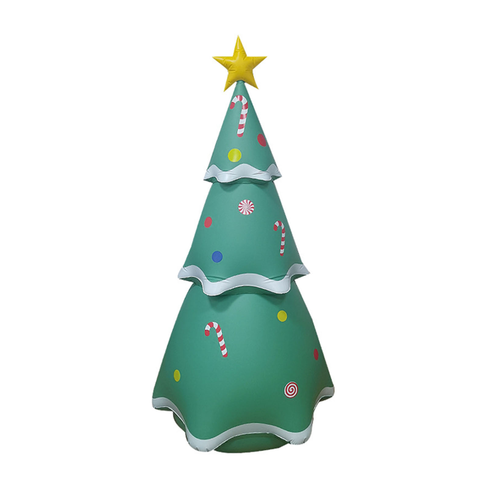Aufblasbarer Weihnachtsbaum, Aufblasbare Außendekoration Mit Led-lichtern Für Garten, Hof, Rasen, Weihnachtsfeier