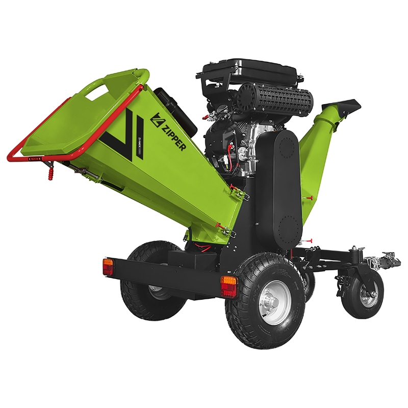 Zipper Zi-haek35000 Benzin Häcksler 22kw Bis 200mm Mit E-start