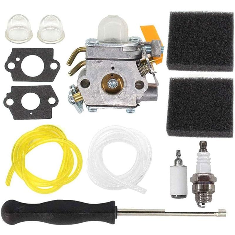 Vergaser 308054012 Mit Luftfilter Für Ryobi Homelite Heckenscheren (25 Cm³, 26 Cm³, 30 Cm³ Und 46 Cm³). Passend Für Ryobi Homelite 308054003, 308054008 Und 308054013. Zama C1u-h60 Vergaser 900952001