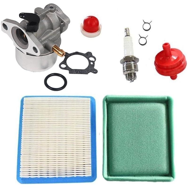 Vergaser Mit Luftfilter, Kraftstofffilter Und Primerpumpe, Kompatibel Mit Briggs & Stratton 799872 790821
