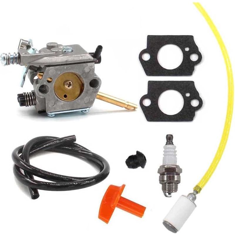 Vergaser Mit Kraftstoffleitung Und Zündkerze Für Stihl H24d Fs48 Fs52 Fs66 Fs81 Fs106 Fs108 Fr106 Fr108 Walbro Wt-45-1 Wt-45/4126 120 0600