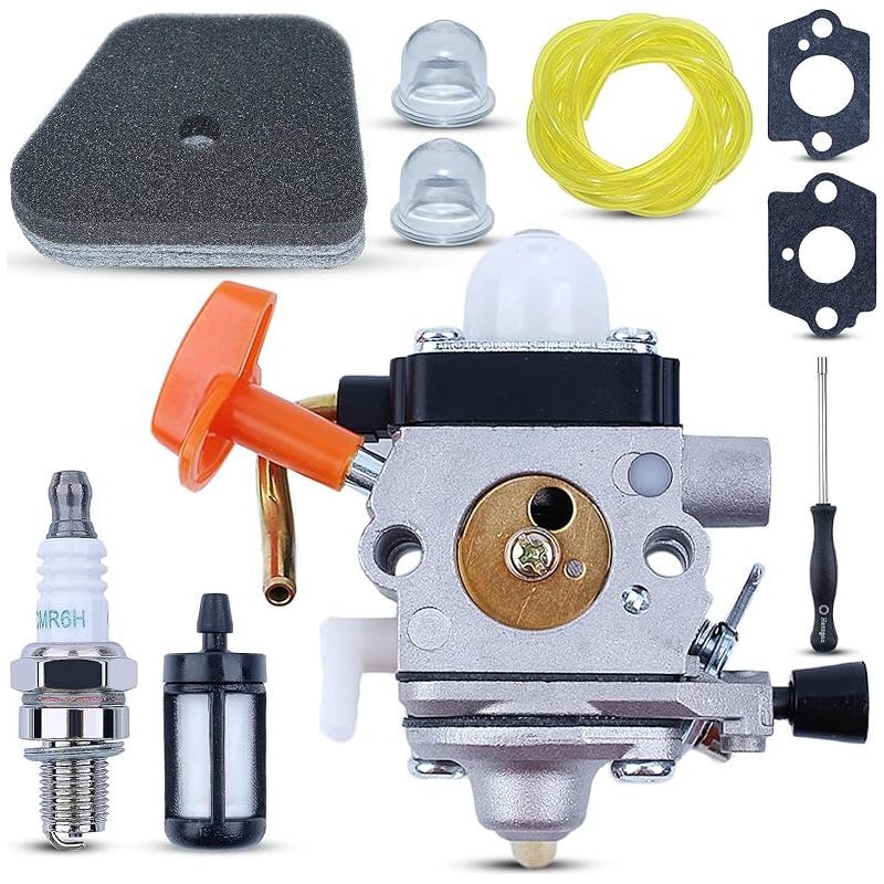 Vergaser Mit Luftfilter, Kraftstofffilter Und Zündkerze Für Stihl Fs87, Fs87r, Fs90, Fs90k, Fs90r, Fs100 Und Fs110, Vergaser-reparatursatz, Ersatzteile, Motorzubehör C1q-s174