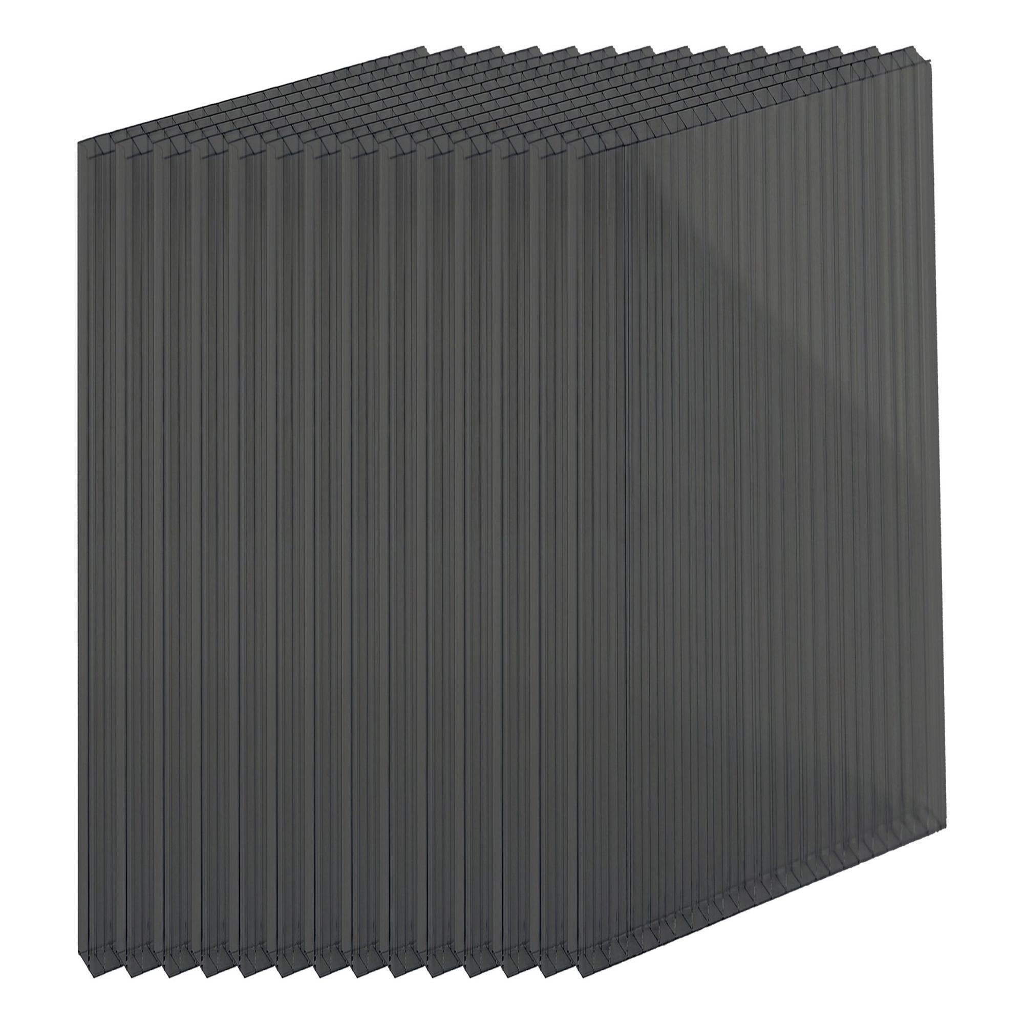 Polycarbonat-doppelwandplatten, 6 Mm, 14er-set