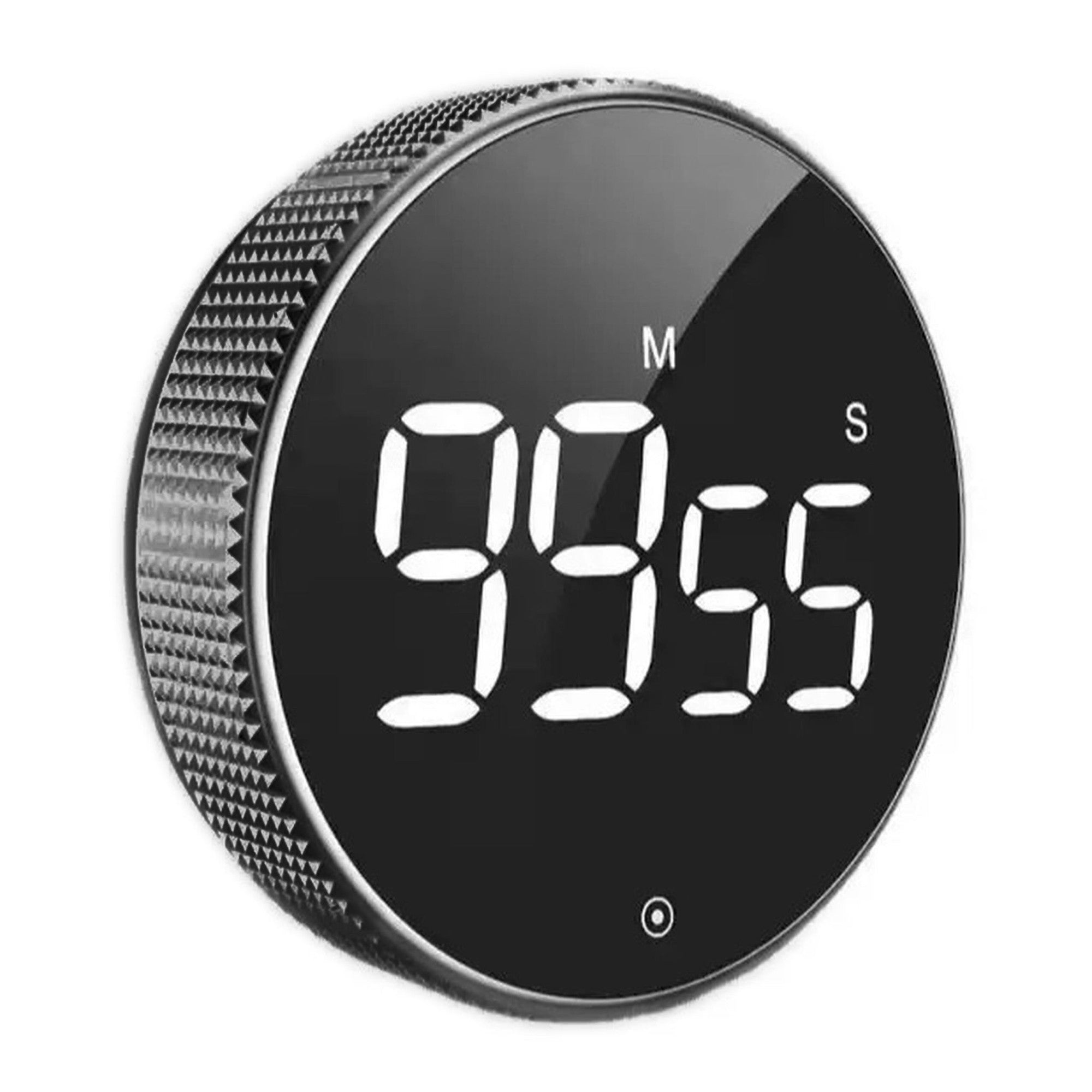 Digitaler Küchentimer, Led-anzeige, Schwarz, Magnetisch