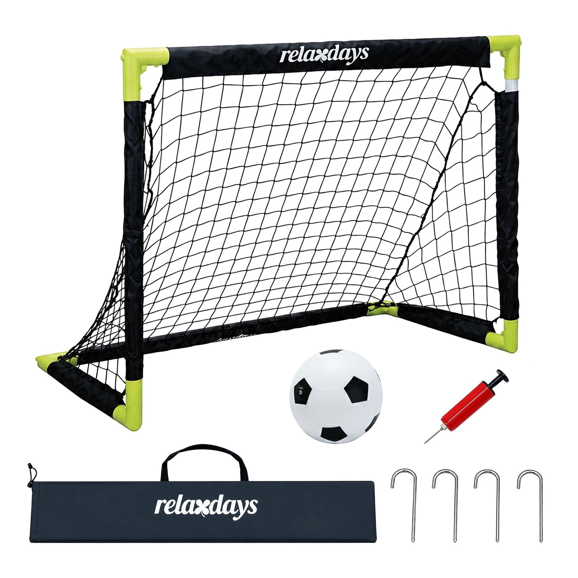 Fußballtor-set Für Kinder Zum Zusammenstecken Mit Ball Und Tasche