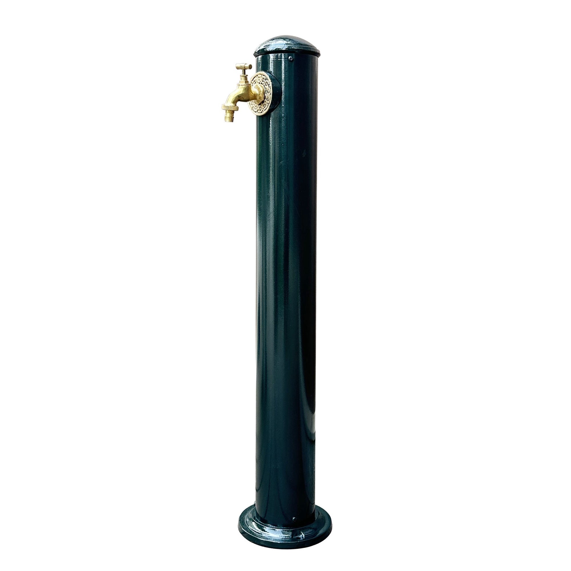 Freiluft-wasserfontänensäule Aus Aluminiumguss, Grün