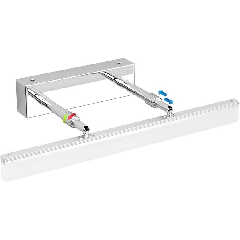 40 Cm Led-badezimmerspiegelleuchte, 9 W, 585 Lm, 6000 K, Ip44, Verstellbarer Leuchtenkopf, Moderne Wandleuchte