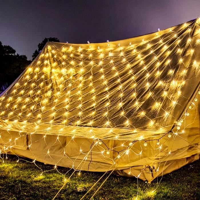 Uisebrt 6x4m Lichterkette Für Den Innen- Und Außenbereich Mit 480 Warmweißen Leds Und 8 Lichtmodi