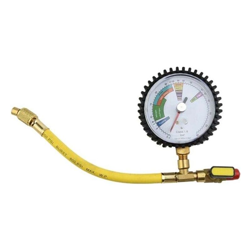 Stickstoffdruckprüfgerät Für Klimaanlagen, Kältemittelsysteme R134a, R22, R407c, R410a Crezuo