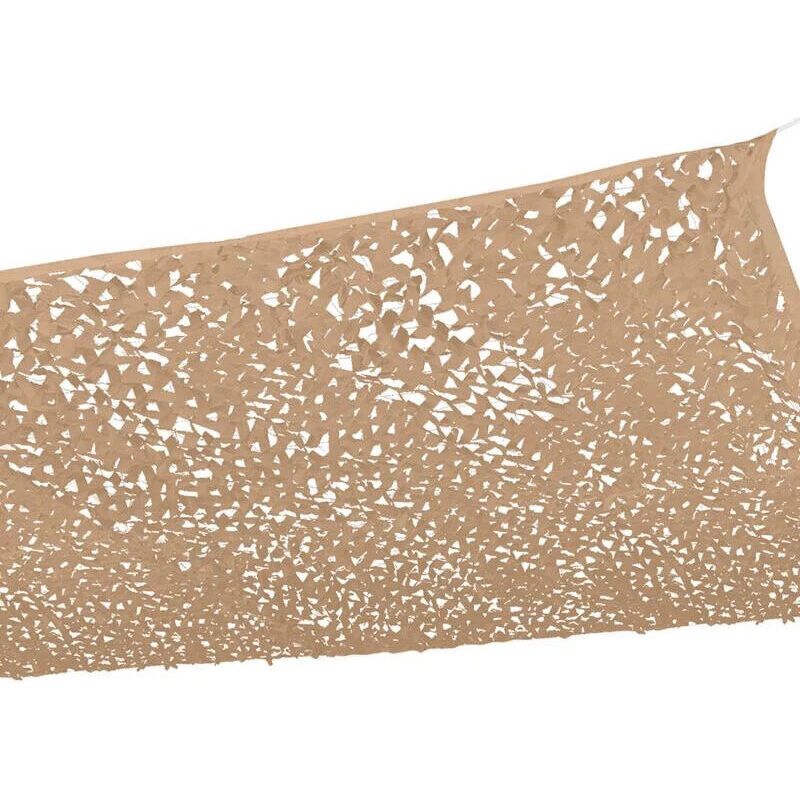 Crezuo 150d Gelbes Netz-sonnensegel, Tarnmuster, 3 X 4 M, Wasserdicht Und Oxidationsbeständig