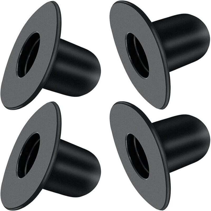 Set Mit 4 Schwarzen Poolstopfen, Ersatz-bodenstopfen Für Crezuo-aufstellpools