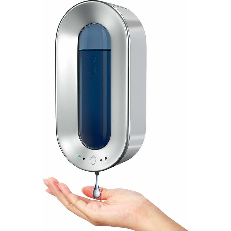 Crezuo 700ml Automatischer Seifenspender Mit Sensor, Berührungsloser Wandseifenspender