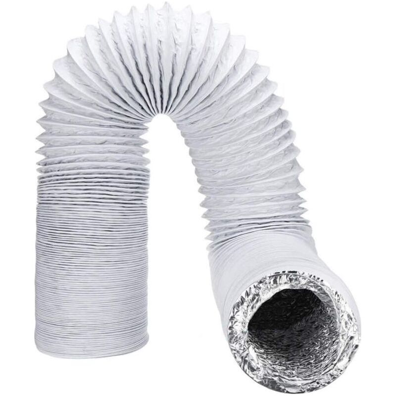 5 M Flexibler Abluftschlauch Φ150 Mm Für Tragbare Klimaanlage Crezuo