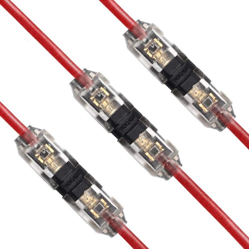 Packung Mit 12 Metrischen H 20/22 Awg Kabelverbindern, Elektrische Schnellverbinder Für Anwendungen In Der Automobil-, Beleuchtungs- Und Audiotechnik. Crezuo