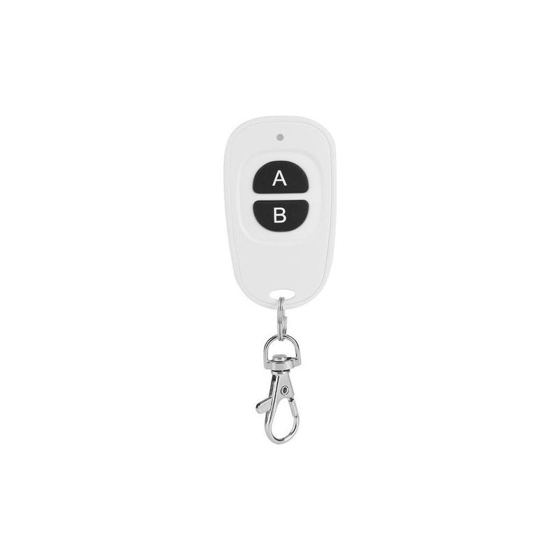 433 Mhz Ev1527 14-kanal-funkfernbedienung, Garagentoröffner, Für Einfache Bedienung, 2 Tasten Crezuo-chrom