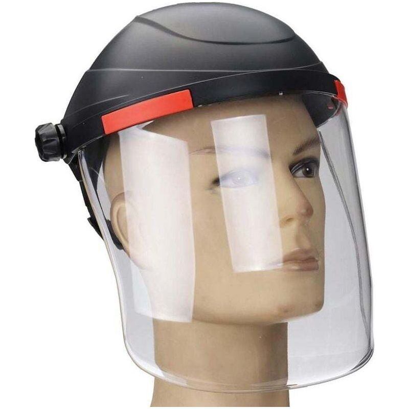 Schweißermaske, Gesichtsschutzmaske Für Schweißhelme, Uv-beständig, Stoßfest, Transparent Crezuo